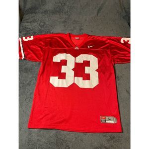 VTGMen’s Nike Ohio State Distressed #33 Jersey